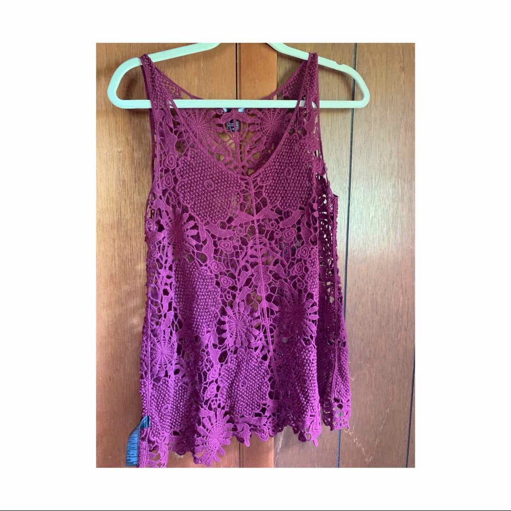 Lace coverup